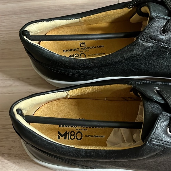 Sandro MOSCOLONI Bravo, six eyelet leather sneaker. New in box , made in Brazil. - Picture 5 of 8